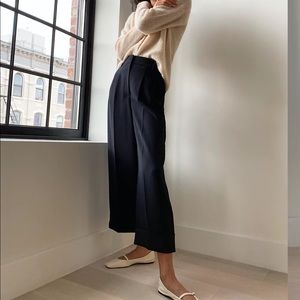 Aritzia Wilfred Effortless Cuffed Prose Pants